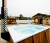 Купель Фурако Polar Spa ELITE QUATTRO 200 квадратная с интегрированной печью для 6-8 человек (термососна светлая) фото  фото - 7